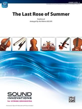 The Last Rose of Summer Orchestra sheet music cover